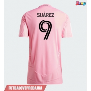 Lacne Ženy Futbalové dres Inter Miami Luis Suarez #9 2026-27 Krátky Rukáv - Domáci